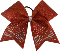 Wholesale Bling Strips for Cheer Bow Rhinestone Iron On Transfers with Glitter Grosgrain Vinyl