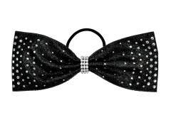 2018 Hotsale New Design Cheer Bow Hot Fix Rhinestone Transfer
