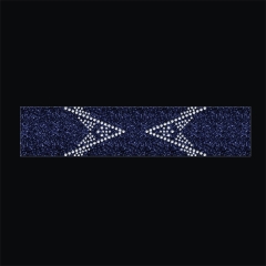 Bling Strips for Cheer Bow Rhinestone Iron On Transfers Wholesale