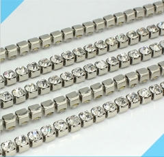 Fashion Beautiful Glass Stone Hot Fix Rhinestone Sticker Sheets for Clothing