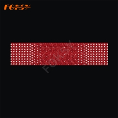 Wholesale cheer bow rhinestone transfer iron on glitter grosgrain for accessories