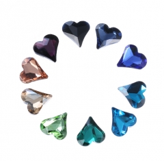 Sew On Rhinestones Glass Crystals Loose Beads Flatbacks Multifaceted Clear For Garment Embellishment