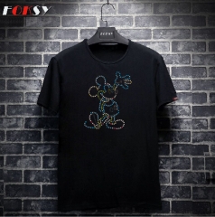 Mickey Mouse Animal Hot Fix Rhinestone Transfer