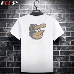 Big-mouthed Monkey Onioles Heat Rhinestone Transfer