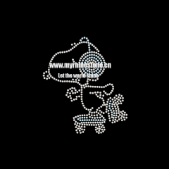 Walking Ant Iron on Rhinestone Transfer