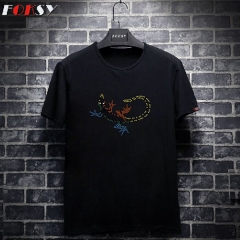 Gecko Heat Rhinestone Sticker Design