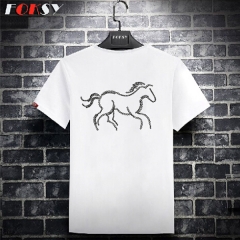 Horse Hot Fix Rhinestone Transfer Design
