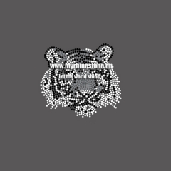 Tiger Heat Rhinestone Sticker