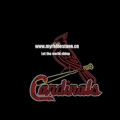 Candinals Bird Hot Fix Rhinestone Transfer
