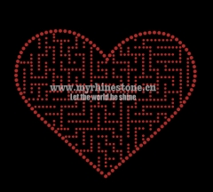Find The Way to U in My Heart Rhinestone Transfer