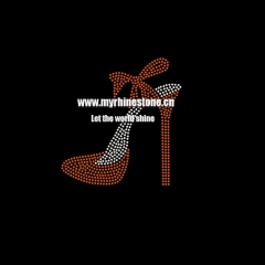 High Heel Heat Rhinestone Motif Design