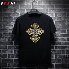 Cross Hot Fix Rhinestone Motif