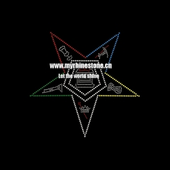 Order of the Eastern Star Hotfix Rhinestone Transfer