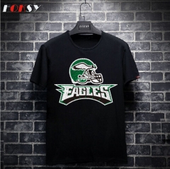 EAGLES Team Logo on Helmet Rhinestone Iron on Transfer