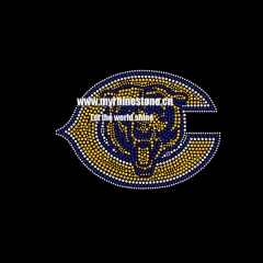 Football Team Logo Rhinestone Transfers