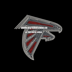 FALCONS Eagle Logo Heat Press Rhinestone Transfers