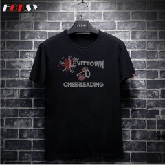 Custom Hot Fix Cheerleading Live To Win Motif Rhinestone Transfer for All Star Cheer Team