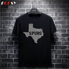 Spurs With A Map Hot-Fix Rhinestone Transfers
