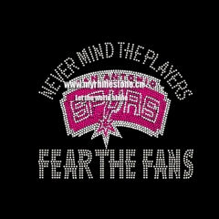 Never Mind The Players, Heart The Fans Rhinestone Spurs transfers