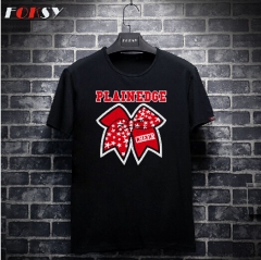 Plainedge Cheer Rhinestone Bow Motif Hotfix Transfer