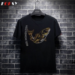 Custom Fish Rhinestone Iron on Template