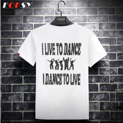 I Live to Dance Hot-fix Rhinestone Transfer