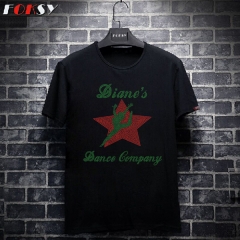 Wholesale Custom Diana's Dance Company Hotfix Motif Rhinestone Transfer Design