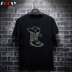 Sports Boots Hot Fix Rhinestone Transfer
