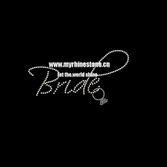 Roman Bride Heat Press Rhinestone Transfer