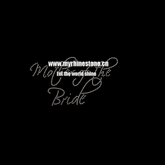 Mother Of The Bride Hot Fix Rhinestone Transfer