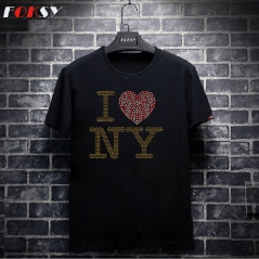 I Love New York Rhinestone Transfers