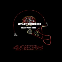 SAN FRANCISCO GIANTS SF Helmet Rhinestone Transfer