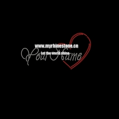 Your Name Hot Fix Rhinestone Transfer