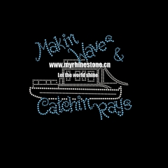 Makim Wave Gatehin Rays Heat Rhinestone Transfer
