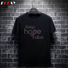 Keep Hope Alive Iron On Rhinestone Transfer