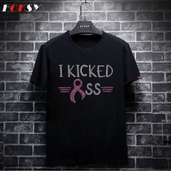 I Kicked SS Heat Press Rhinestone Transfer
