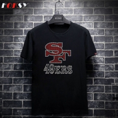 SF 49ers Hot Fix Rhinestone Transfer for Garment