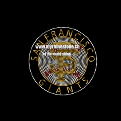 SAN FRANCISCO GIANTS SF Hotfix Rhinestone Transfers