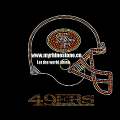 SAN FRANCISCO GIANTS SF 49ERS Hotifx Rhinestone Transfers