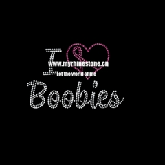 I Lover Bookies Heat Press Rhinestone Transfer