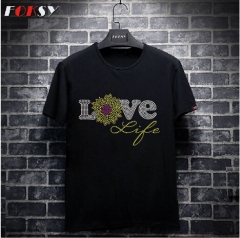 Love Life Hot Fix Rhinestone Transfer