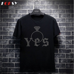 Yes Diamond Hot-Fix Rhinestone Transfer