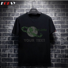 The Links Heat Press Rhinestone Design