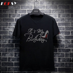 It's my Birthday Hot Fix Rhinestone Transfer