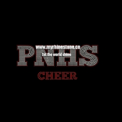 PNHS Cheer Iron On Rhinestone Transfer