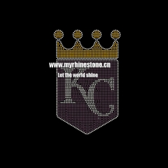 KC Crown Hot-fix Rhinestone Template