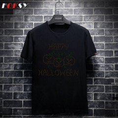 Happy Halloween Heat Presss Rhinestone Transfer