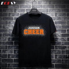Cheer Glitter With Rhinestone Iron On Transfer
