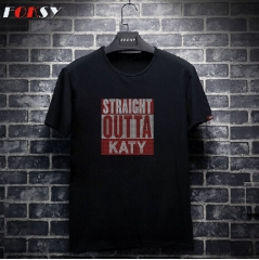 Straight Outta Katy Iron-On Rhinestone Transfer