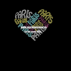 Paris Heat Press Rhinestone Transfer